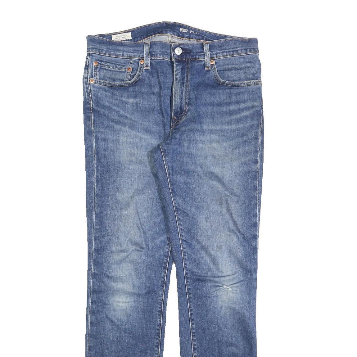 LEVI'S 511 BIG E Mens Jeans Blue Slim Skinny Denim Medium W32 L32 Classic Style