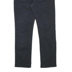 LEVI'S Mens Cotton Blend Black Slim Skinny Trousers W32 L30 Casual Zip Denim