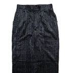 BERRI Mens Corduroy Trousers Grey Regular Tapered Viscose W30 L26