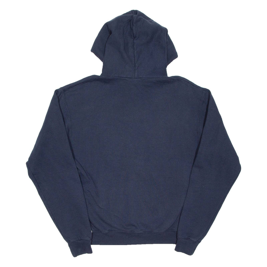 CHAMPION Mens Blue Hoodie USA M