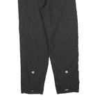 CHAMPION Mens Joggers Black Regular Tapered M W30 L30 Polyester Sports Logo