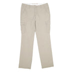 DOCKERS Womens Cotton Blend Beige Regular Cargo Trousers W32 L32 Classic Fit