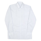 LINEAHB Mens Plain Shirt Grey Long Sleeve M