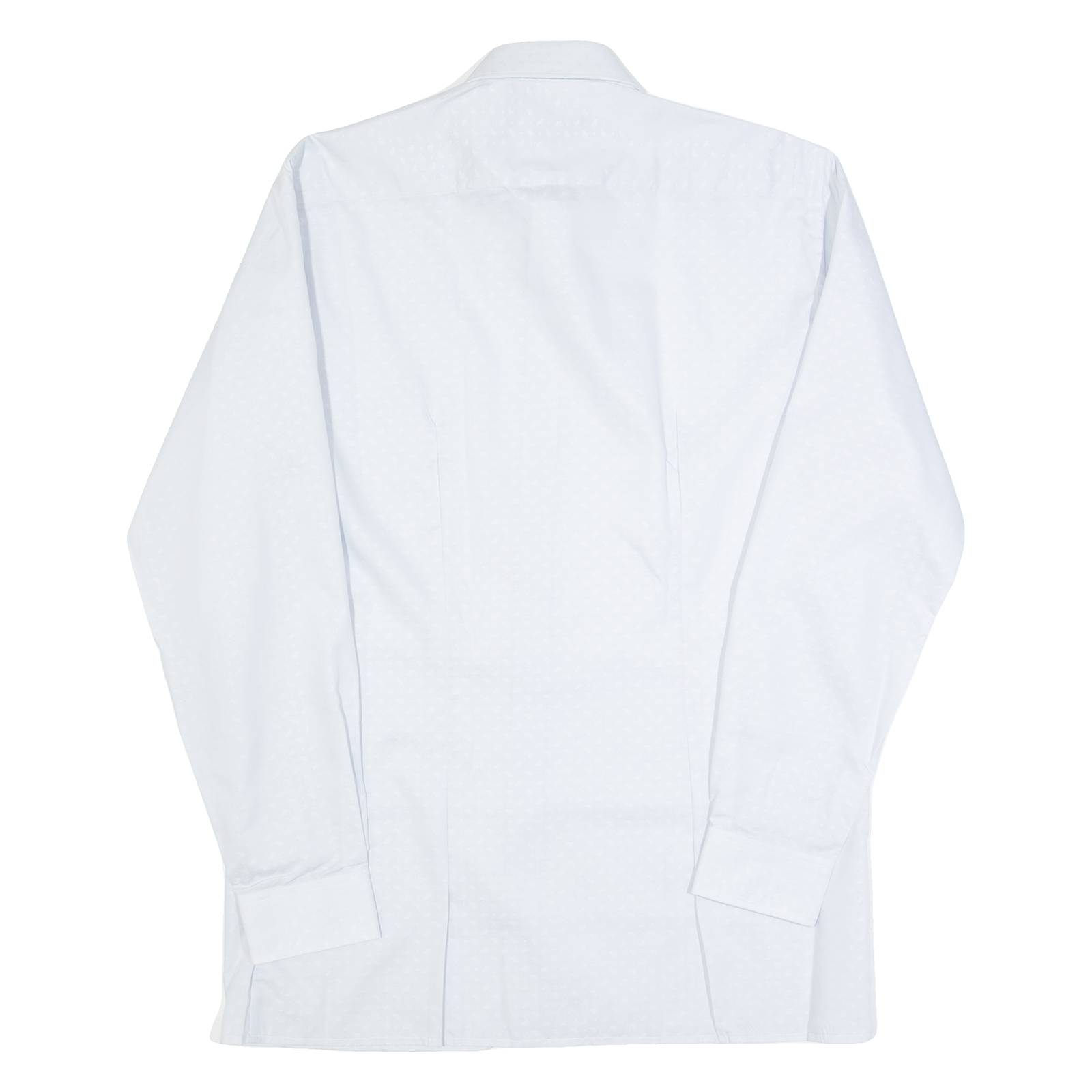 LINEAHB Mens Plain Shirt Grey Long Sleeve M
