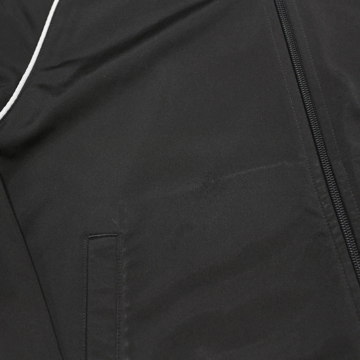 PUMA Mens Black Slim Jacket M Polyester Zip Track Sportswear Casual