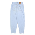 LEVI'S Big E Womens Jeans Blue Loose Mom Denim Light W26 L27 Vintage Style