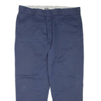 DICKIES Mens Trousers Blue Regular Tapered W38 L29