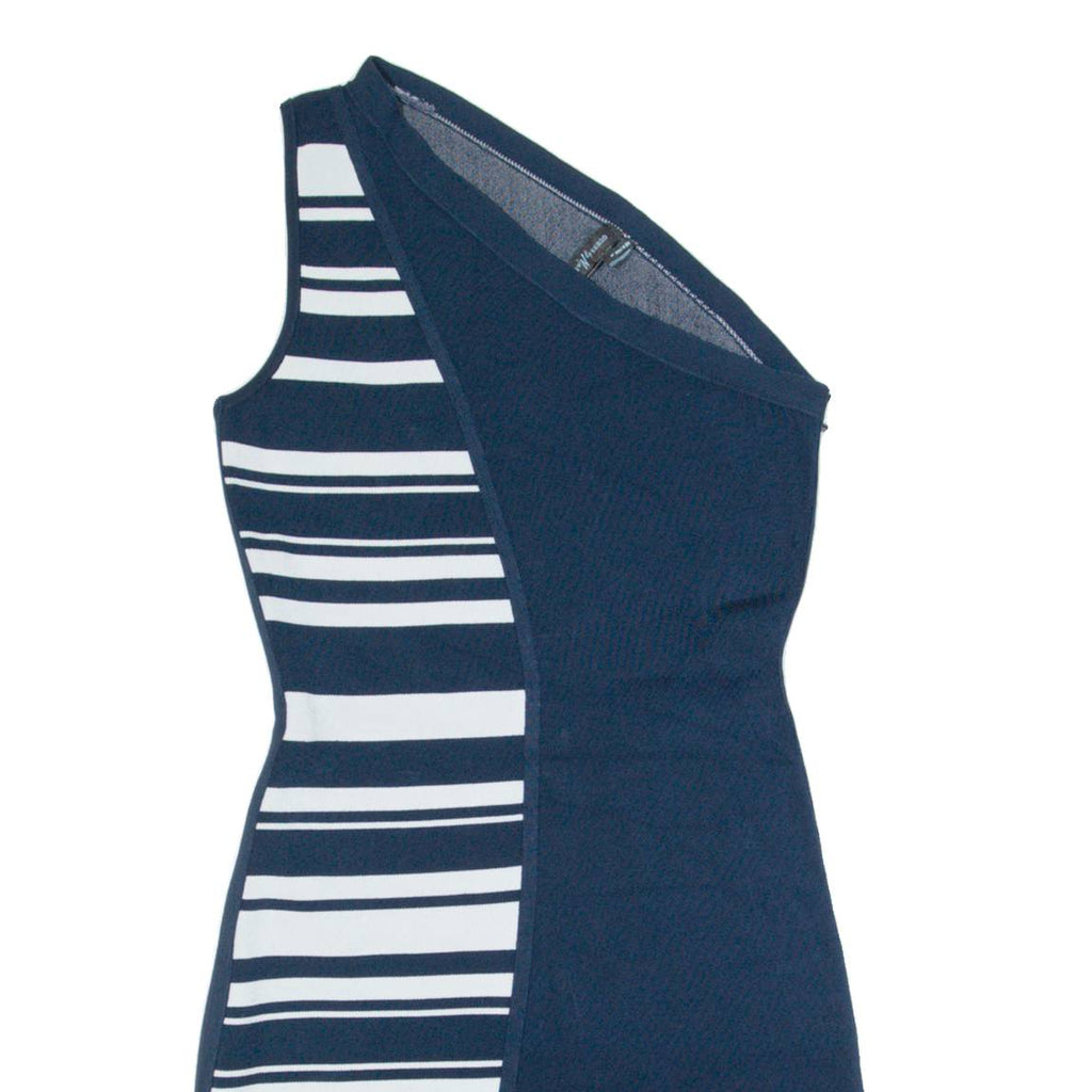 GUESS Bandage Womens Bodycon Dress Blue Sleeveless Short UK 8
