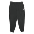 FILA Mens Joggers Black S W28 L26 Cotton Blend Slim Tapered Fit Casual Fila Logo