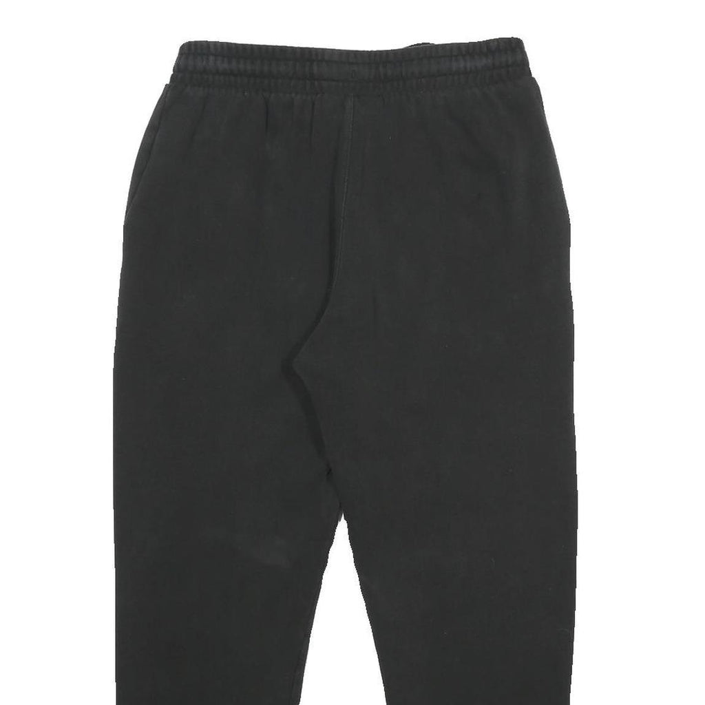 FILA Mens Joggers Black S W28 L26 Cotton Blend Slim Tapered Fit Casual Fila Logo