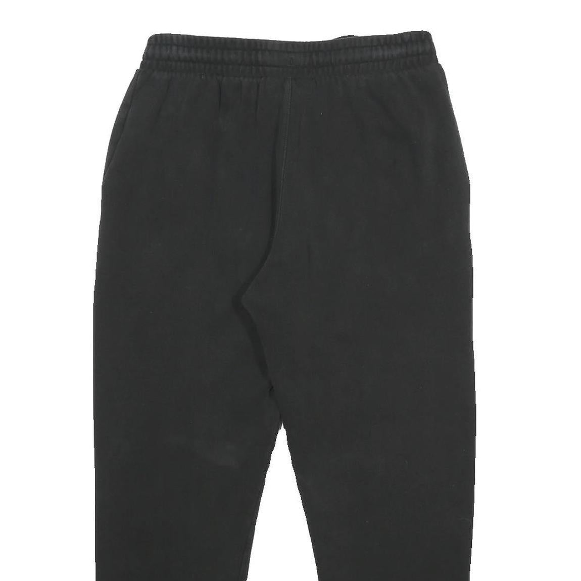 FILA Mens Joggers Black S W28 L26 Cotton Blend Slim Tapered Fit Casual Fila Logo