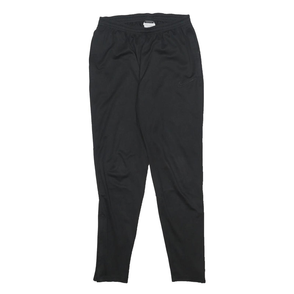 NIKE Mens Joggers Black S W26 L27 Slim Tapered Polyester Sportswear Comfortable