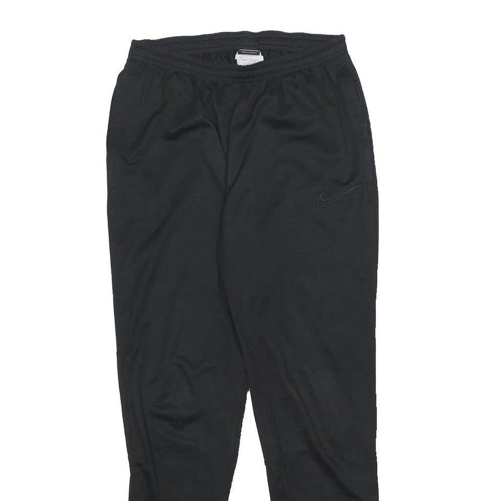 NIKE Mens Joggers Black S W26 L27 Slim Tapered Polyester Sportswear Comfortable