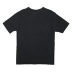 CHAMPION Mens Black Graphic T-Shirt M Short Sleeve Crew Neck Classic Cotton