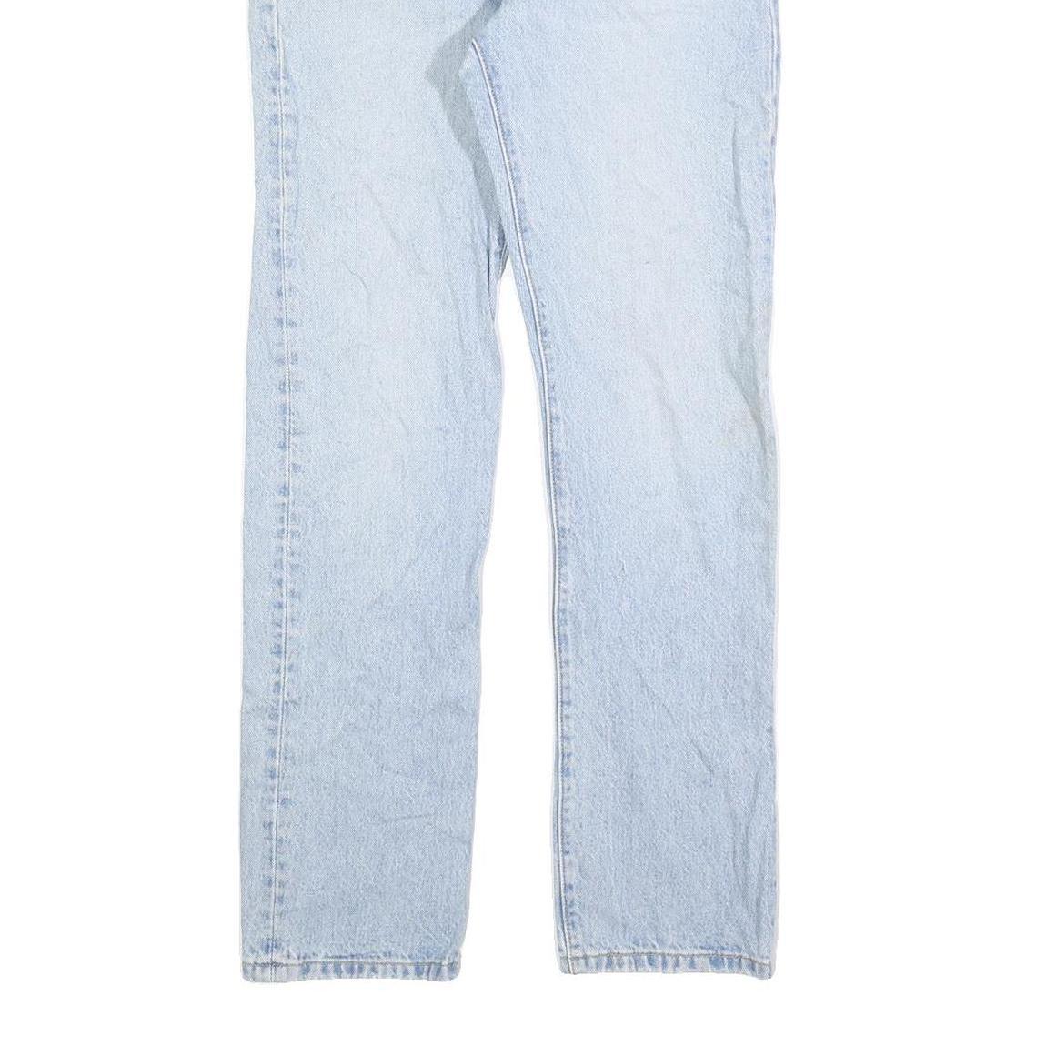 LEVI'S 501 Big E Womens Jeans Blue Regular Straight Denim Light W25 L30 Button