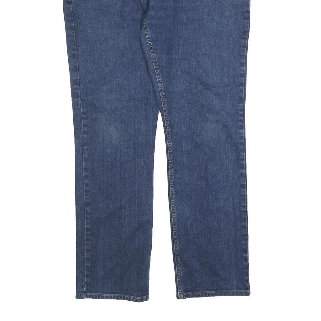 CARHARTT Mens Jeans Blue Regular Straight Denim W40 L32 Classic Zip Fastening