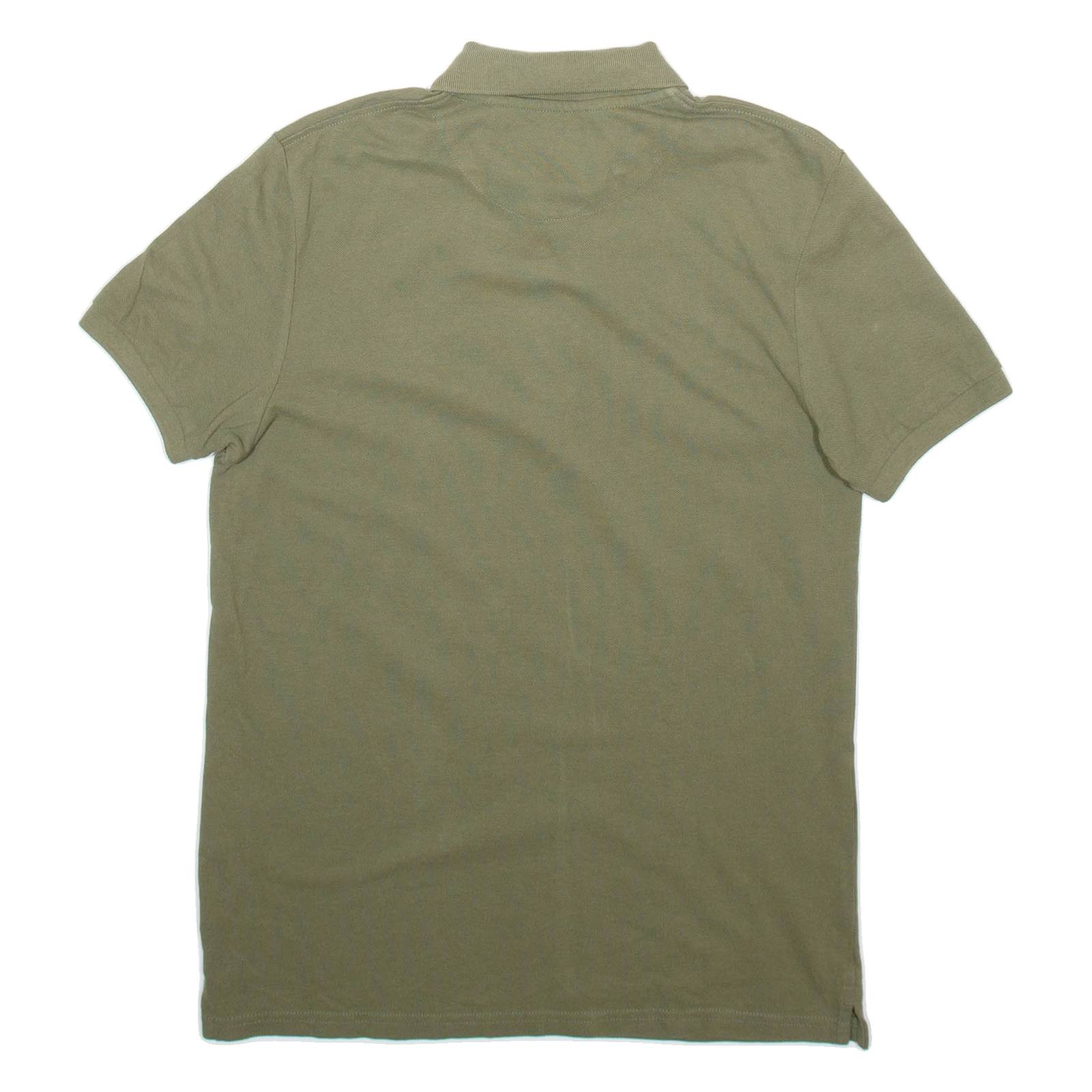 LYLE & SCOTT Mens Polo Shirt Green S