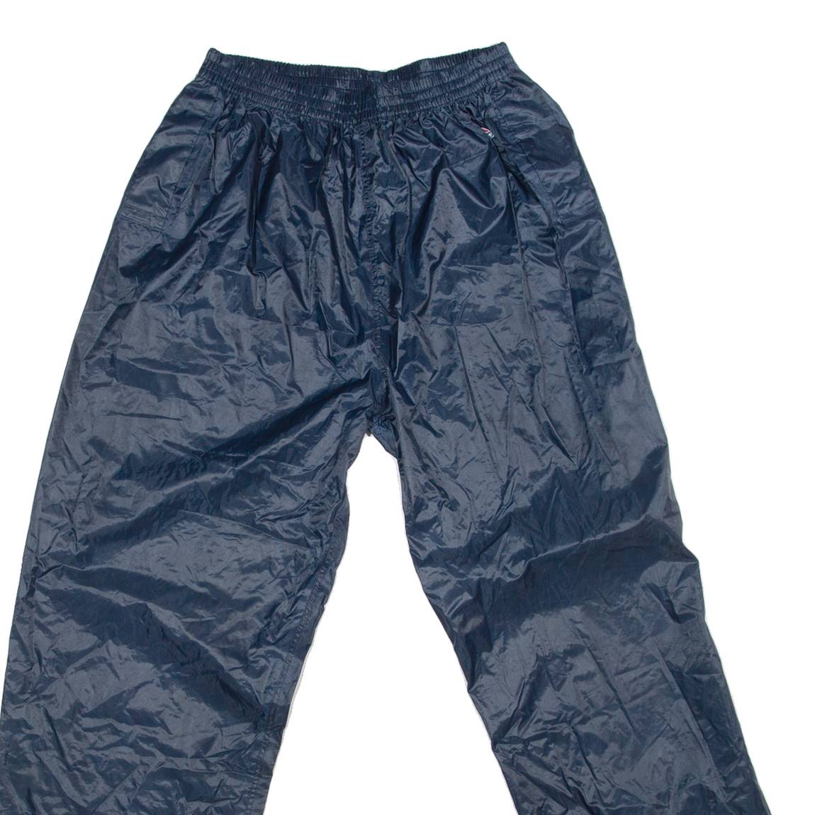 DICKIES Mens Rain Trousers Blue Straight L W26 L30