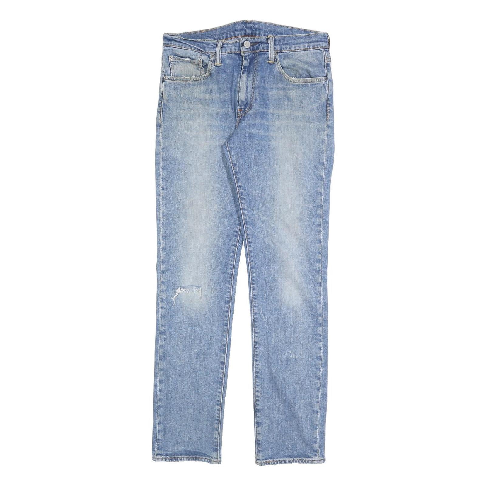 LEVI'S 511 Slim Mens Jeans Blue Slim Skinny Denim Medium W32 L32 Classic Zip