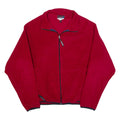 LAYERS Polartec Mens Fleece Jacket Red 90s M