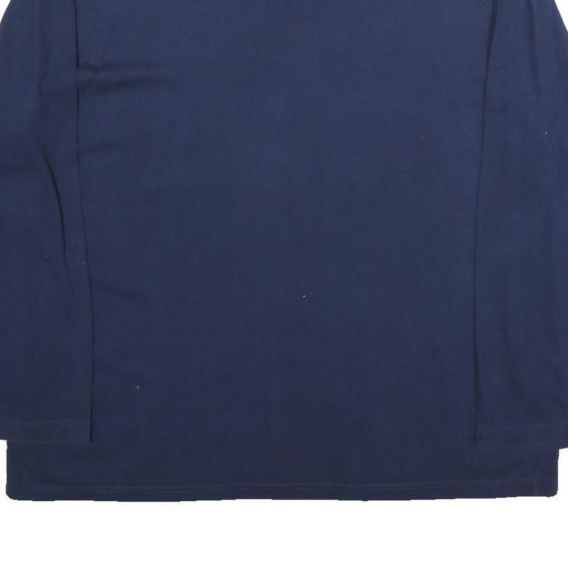 NAUTICA Mens Blue XL Long Sleeve Crew Neck Cotton T-Shirt Casual Classic Fit