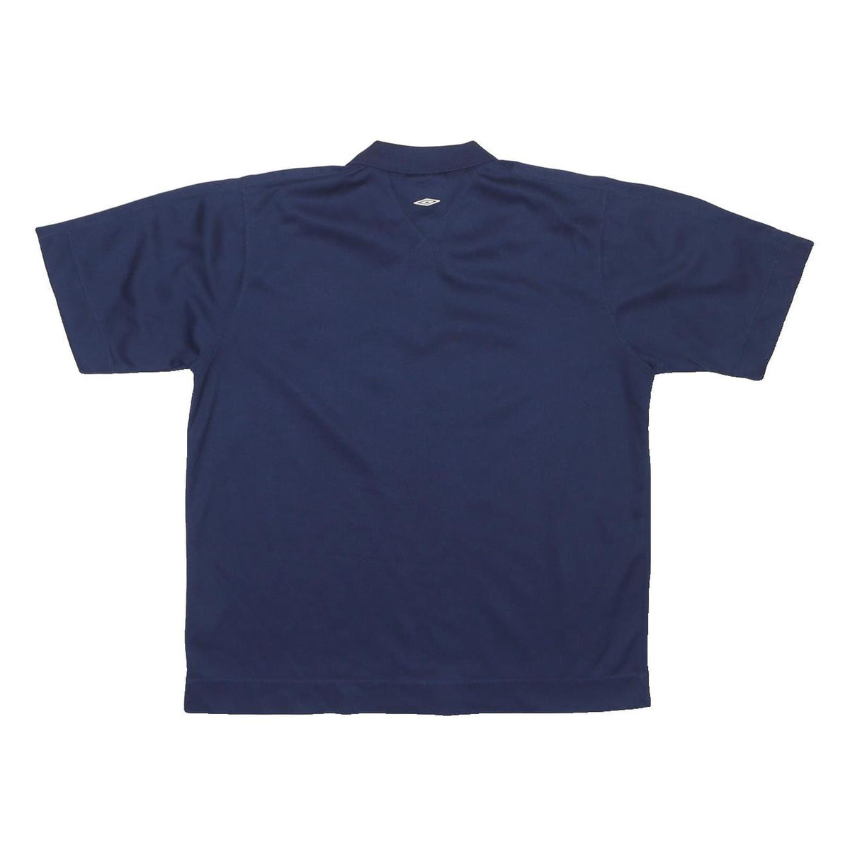 UMBRO Mens Blue Polo Shirt XL Polyester Blend Short Sleeve Sports Casual