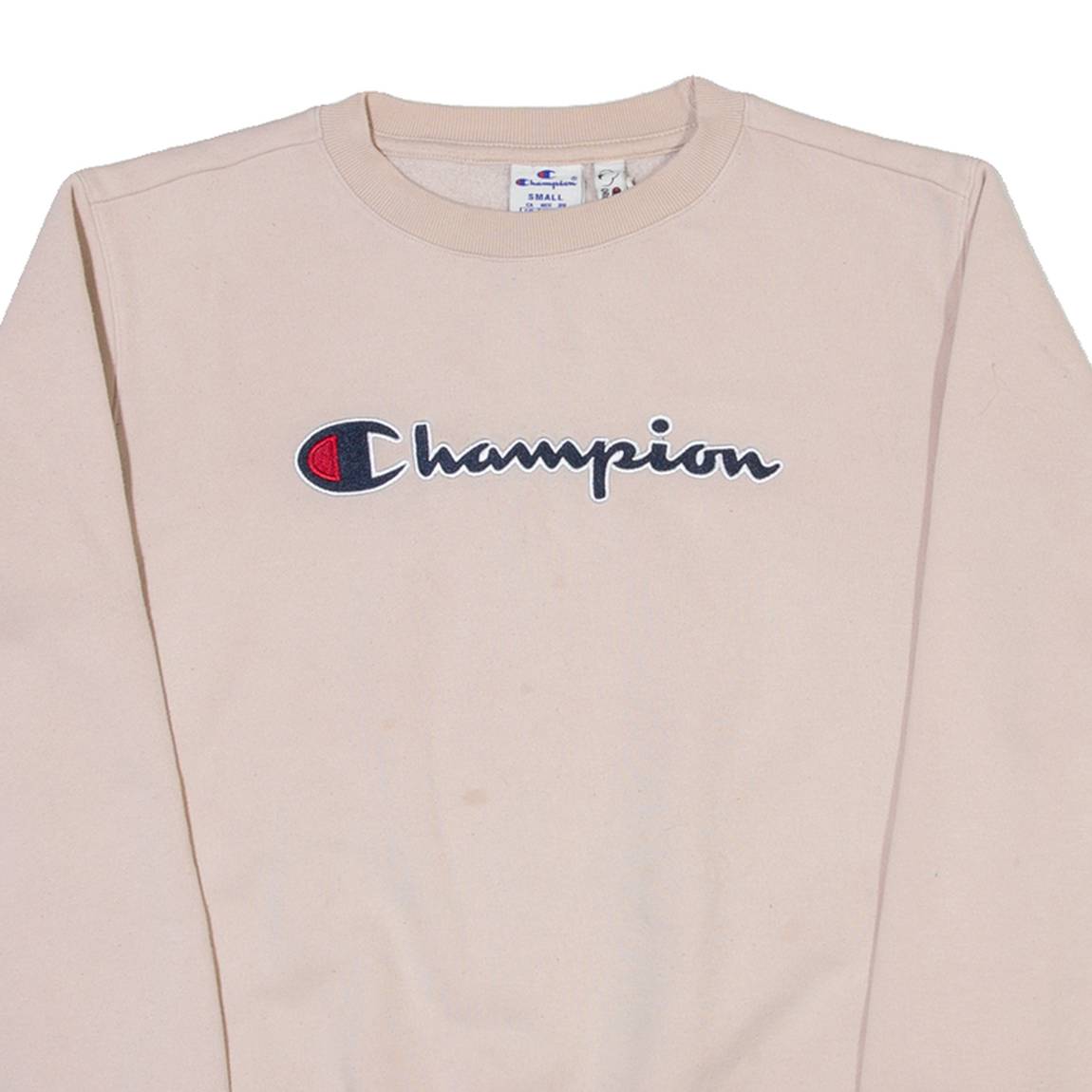 CHAMPION Mens Sweatshirt Pink S