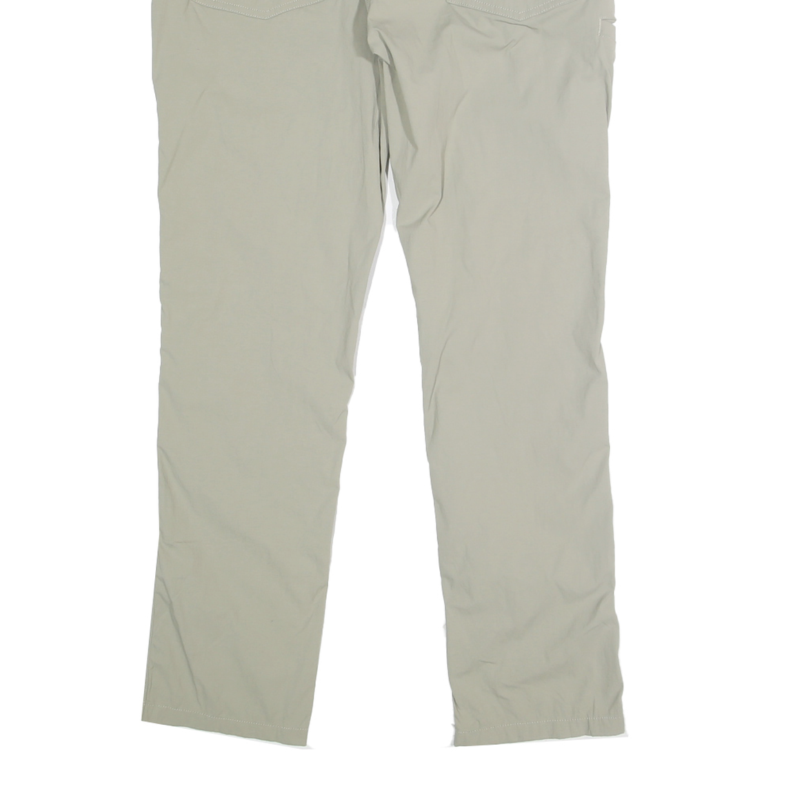 CARHARTT Mens Nylon Beige Relaxed Straight Trousers W32 L30 Workwear Casual Zip
