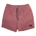 QUIKSILVER Mens Casual Shorts Red L W32