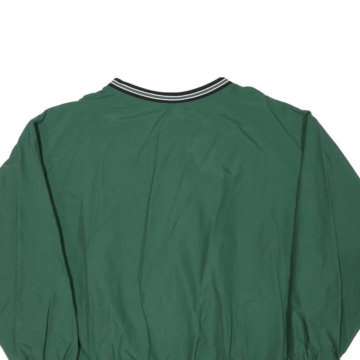 NEFF Mens Green Irish Football Crew Neck 2XL Sweatshirt Retro Sports Pullover