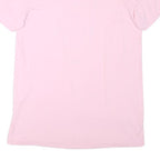 ADIDAS Womens Pink Graphic T-Shirt S Short Sleeve Crew Neck Casual Cotton Blend
