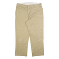 DICKIES Mens Trousers Beige Regular Straight W38 L29