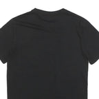 LEE Mens Black Graphic T-Shirt S Short Sleeve Crew Neck Cotton Blend