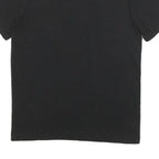 LEE Mens Black Graphic T-Shirt S Short Sleeve Crew Neck Cotton Blend