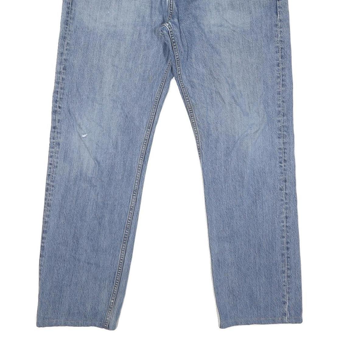 CARHARTT Mens Regular Fit Blue Denim Jeans W34 L29 Button Closure Casual Wear