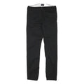 LEVI'S Mens Cotton Blend Black Regular Fit Straight Leg Trousers W29 L29