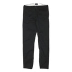 LEVI'S Mens Cotton Blend Black Regular Fit Straight Leg Trousers W29 L29