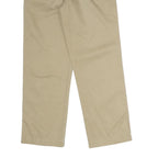 TOMMY HILFIGER Mens Cotton Blend Beige Regular Fit Straight Trousers W28 L27