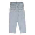 MARCEL CLAIR Mens Regular Fit Light Blue Denim Jeans W34 L29 Classic Cotton Zip