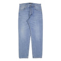 ROBERTO CAVALLI Womens Jeans Blue Regular Straight Denim Light W32 L30 Button