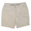 NAUTICA Mens Shorts Beige Casual Plain 2XL W38 Cotton Comfort