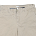 NAUTICA Mens Shorts Beige Casual Plain 2XL W38 Cotton Comfort