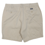 NAUTICA Mens Shorts Beige Casual Plain 2XL W38 Cotton Comfort