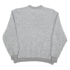 BON WORTH Womens Grey Plain Crew Neck Basic Knit Jumper S Cotton Blend