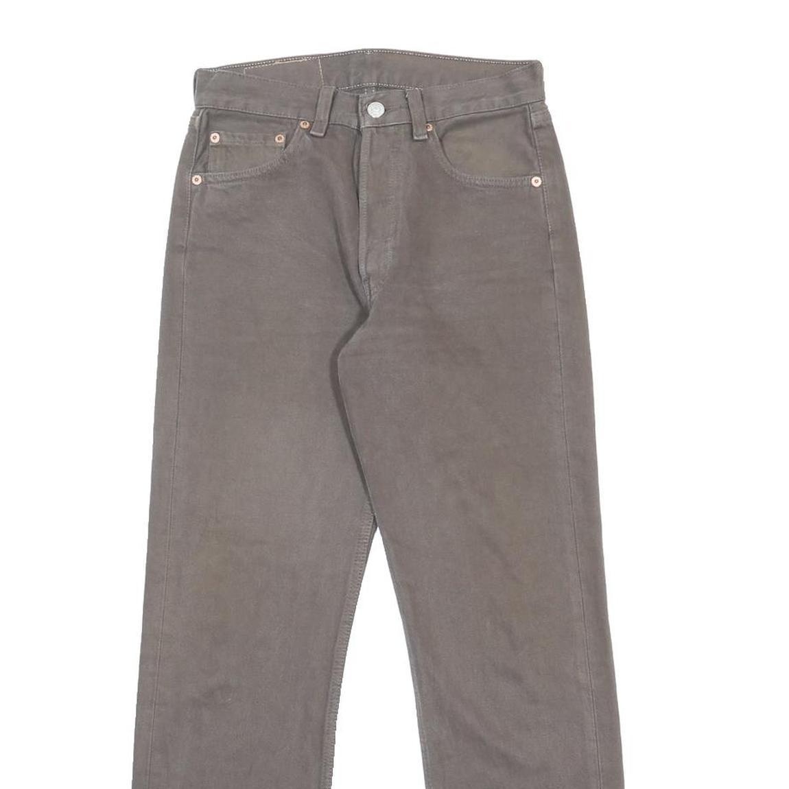LEVI'S 501 Womens Jeans Regular Straight Denim Medium W27 L28 Classic Button Fly