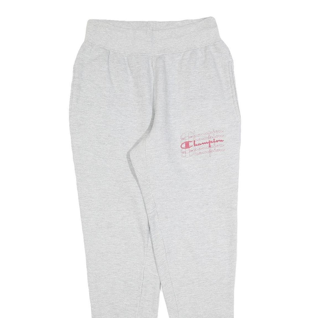 CHAMPION REVERSE WEAVE Womens Joggers Grey S W25 L30 Cotton Blend Slim Tapered