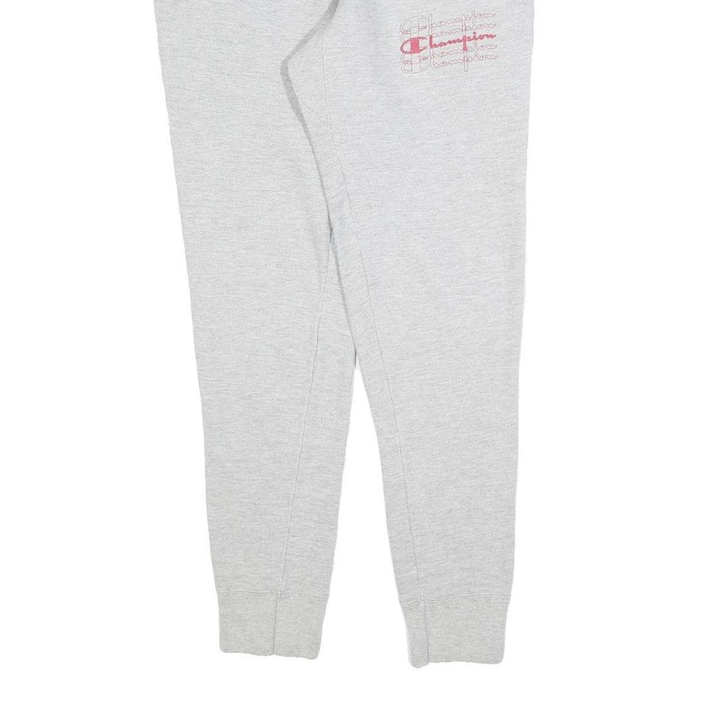 CHAMPION REVERSE WEAVE Womens Joggers Grey S W25 L30 Cotton Blend Slim Tapered