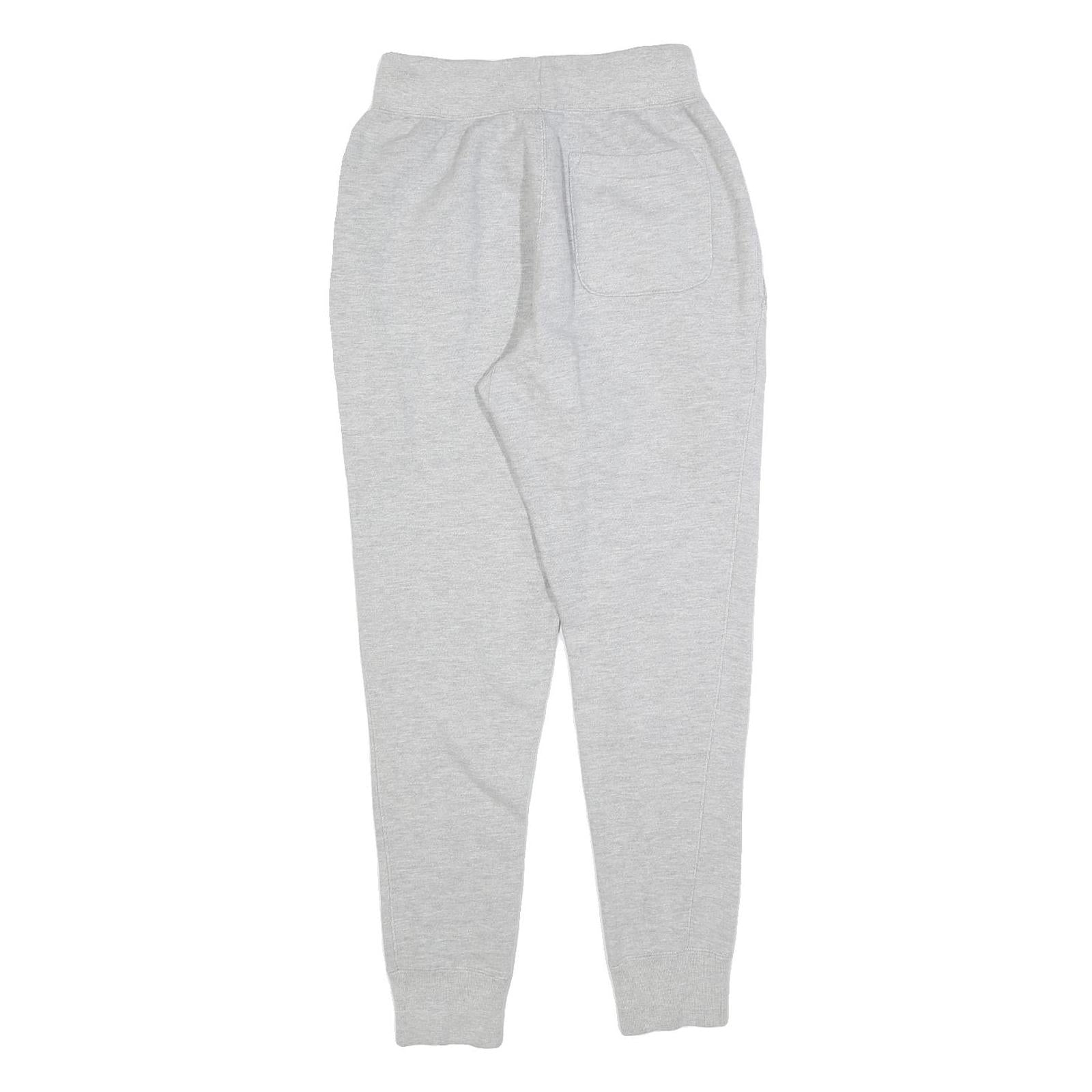 CHAMPION REVERSE WEAVE Womens Joggers Grey S W25 L30 Cotton Blend Slim Tapered