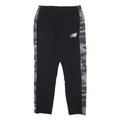 NEW BALANCE Mens Joggers Black & Grey Camouflage M W30 L27 Polyester Blend Slim