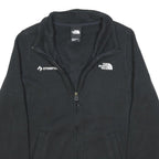 THE NORTH FACE Womens Black Zip Up Polyester Blend Jacket L Fleece Comfortable